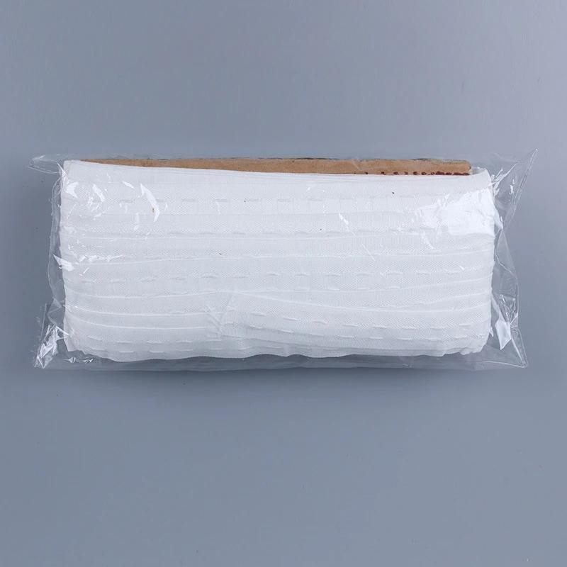 Pull Pleated Tape 10 Meters Curtains Accessories Heading Grommet Top Ring Tape Eyelets Pencil Pleat Hook Tape Curtains Cover