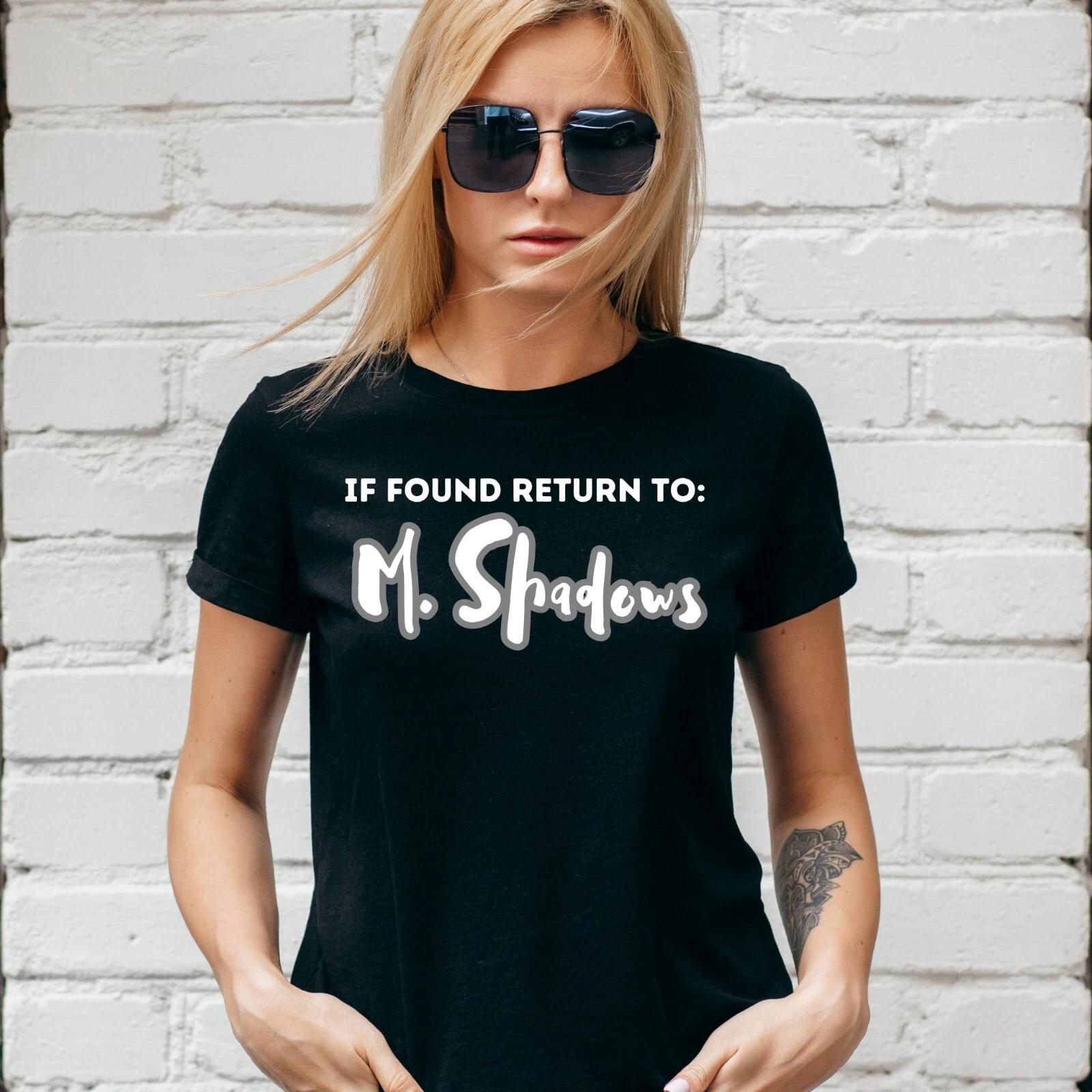 IF FOUND RETURN TO M. SHADOWS T-Shirt, AVENGED SEVEN FOLD, A7X, Unisex/Lady Fit 3XL