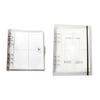 Loose Leaf Coin Storage Clear Lacquer Coin Collection Album for Collector