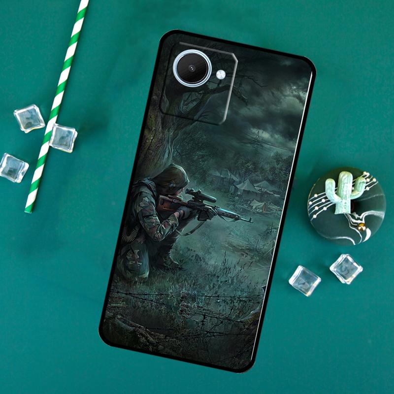 

Чехол Stalker Clear Sky для Realme 12 9 10 11 Pro Plus GT5 GT3 GT Neo5 C35 C31 C30 C25s C21Y C33 C51 C53 C55 Realme 11 Pro Plus