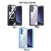 Samsung A36/A56-5G MagSafe-Compatible Tri-Proof Transparent Phone Case with Full Coverage and Fingerprint Unlock