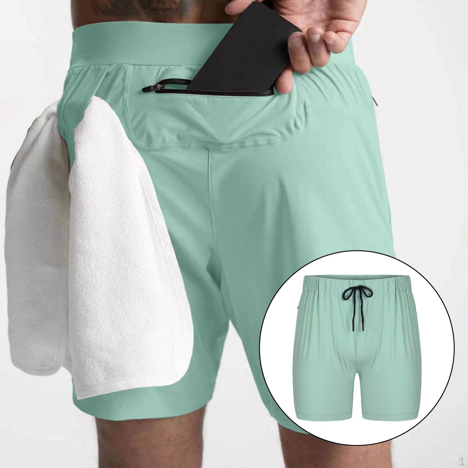 

Мужские шорты для тренировок, спортивная одежда, затягивающийся шнурок, спортивная одежда для бега с карманами для фитнеса S