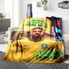 Neymar S Golden Moment Blanket Ultrasoft Suitable For Bedding Seaside Livingroom For All Occasions Modern Style Perfect Gift For Relatives And Friends