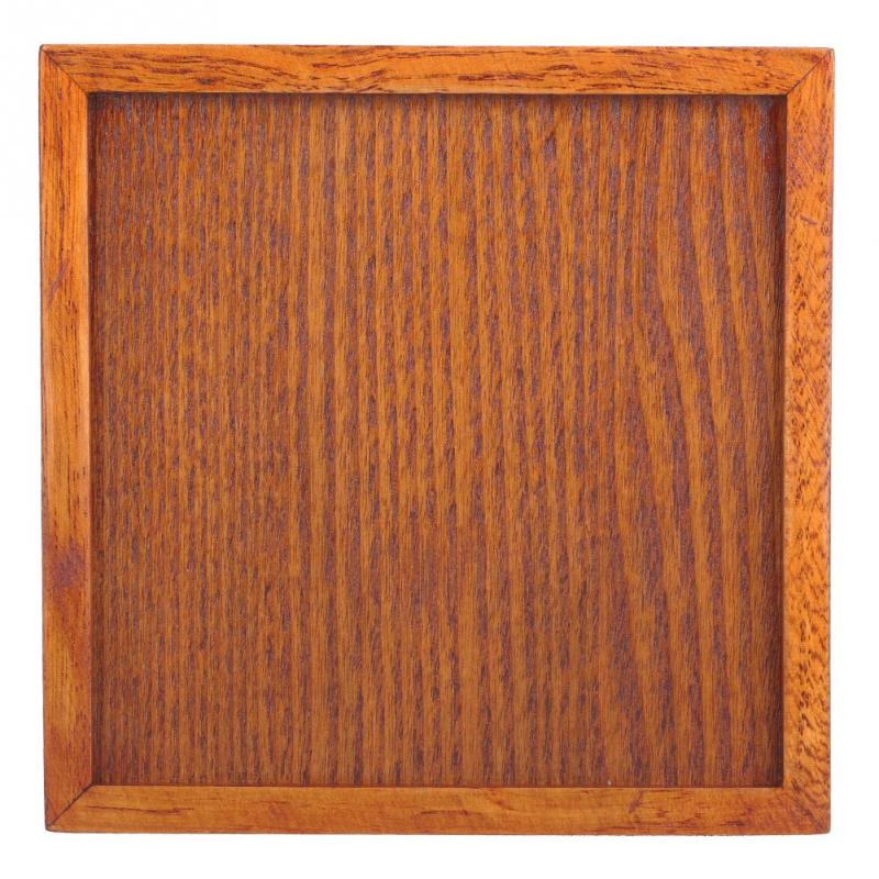 Kleine tragbare Form Massivholz Tee Kaffee Snack Essen Mahlzeiten Serviertablett Esszimmer Serviertablett Speiseteller Holztablett