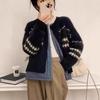 Women's 100% Wool Cashmere Cardigan Sweater - Korean Style, Round Neck, Loose Fit for Autumn/Winter