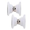 Pair of RV Magnetic Door Catch Reduce Noise Heavy Duty Baggage Door Catch for Motorhome Travel Trailer Camper