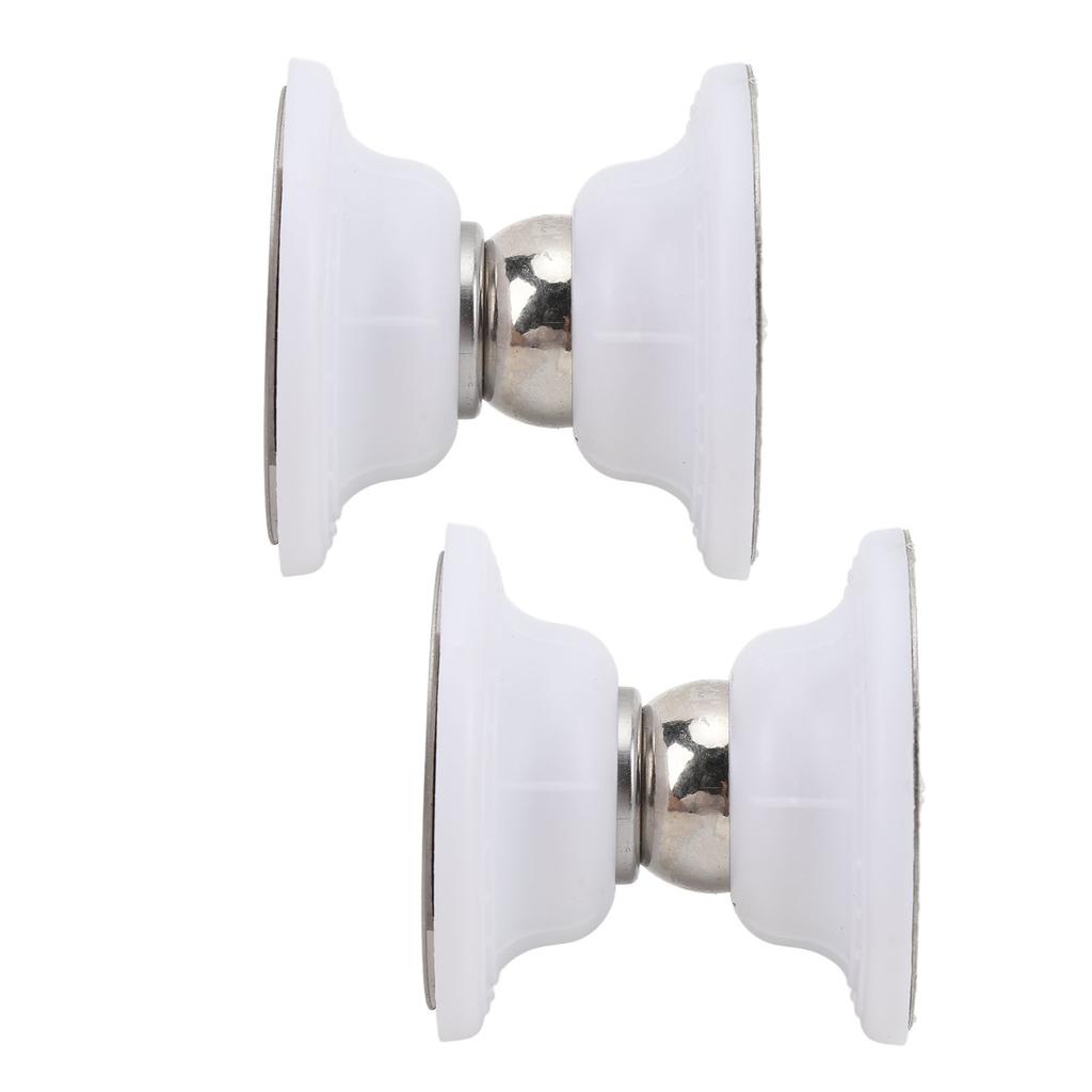 Pair of RV Magnetic Door Catch Reduce Noise Heavy Duty Baggage Door Catch for Motorhome Travel Trailer Camper