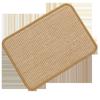 Natural Sisal Cat Scratcher Mat Horizontal Cat Floor Scratching Pad Rug Scratch Pad For Cat Grinding Claws & Protecting Furniture 20*31in