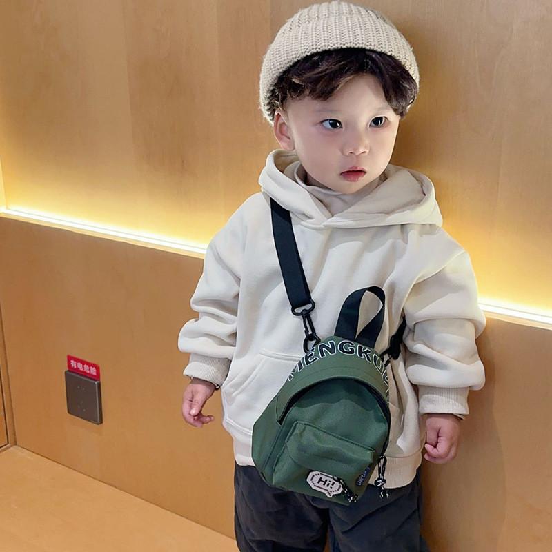 Fashion Shoulder Leisure Bag Canvas Material Letter Design Suitable For Daily