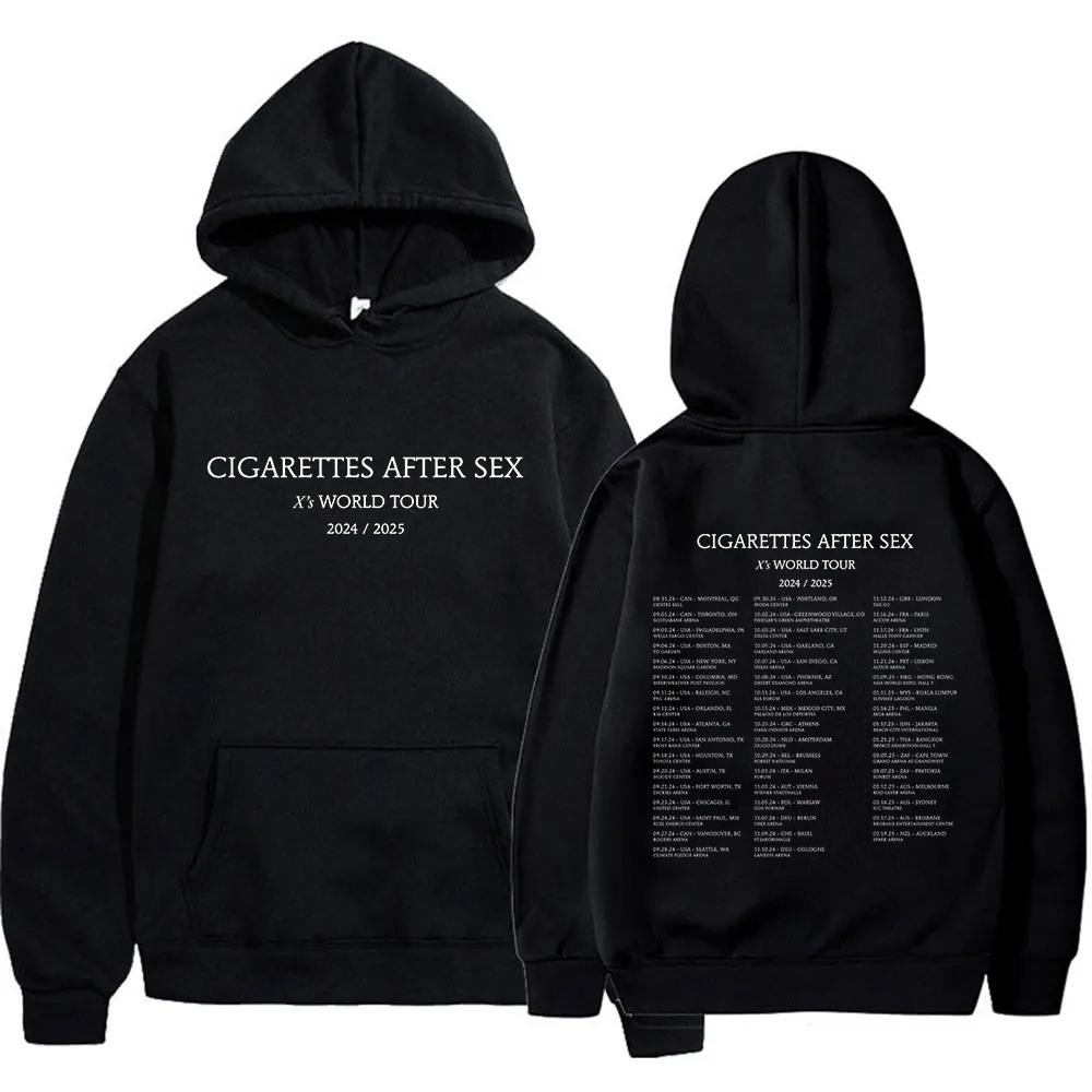 Cigarettes After Sex Welttournee Hoodie Damen Herren Pullover Sweatshirt Sudadera Harajuku Oberteile