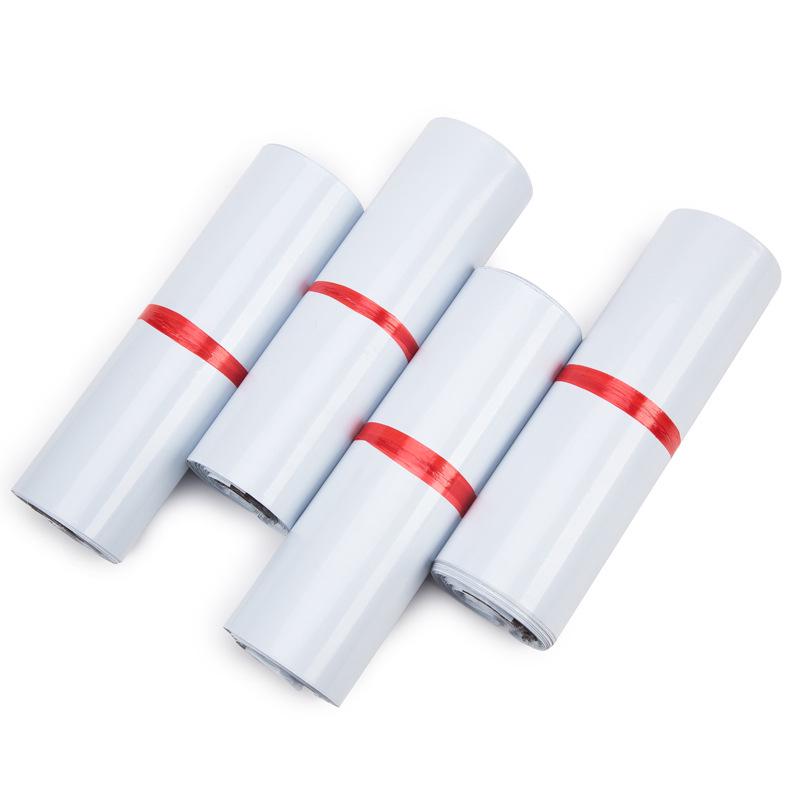 Durable White Waterproof Packaging Bags for E-commerce Clothing