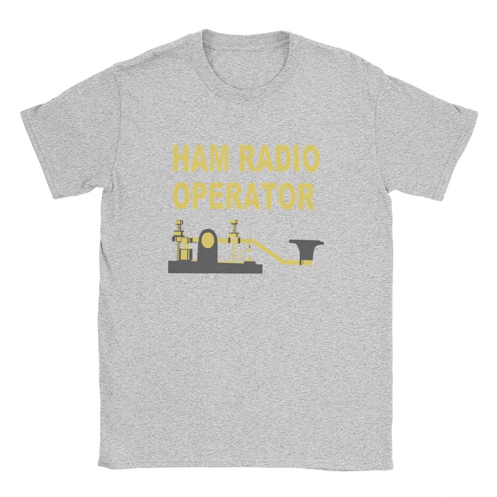 Ham Radio Operator Amateur Radio T Shirt Summer Cotton TShirts For Men Harajuku Print Tshirt Short Sleeve Y2K Retro Clothing