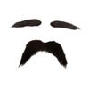 2x Fake Mustache and Eyebrows, Beard for Party Festival
