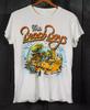 חולצת טי לבנה של להקת The Beach Boys, בריאן ווילסון, מידה S-5XL, חולצת טי יוניסקס