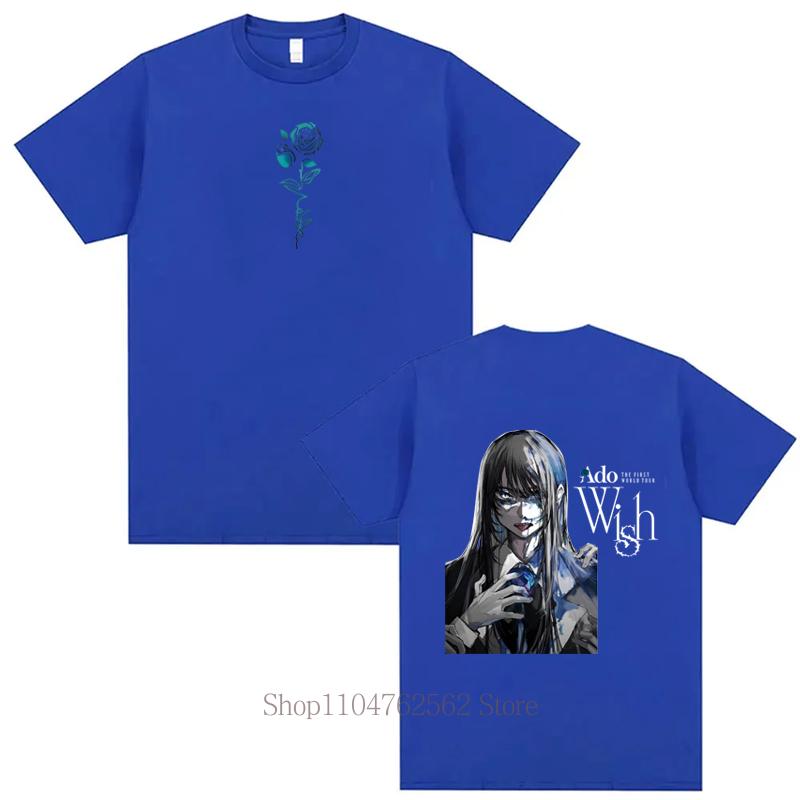 

Ado Women Clothing Casual Fashion Graphic Print Tees Summer Unisex High Street Y2K Vintage Oversize Short Sleeve Tops Tshirts 3XL