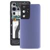 For Samsung Galaxy S21 Ultra 5G Battery Back Cover with Camera Lens Cover Replacement Phone Repair Parts