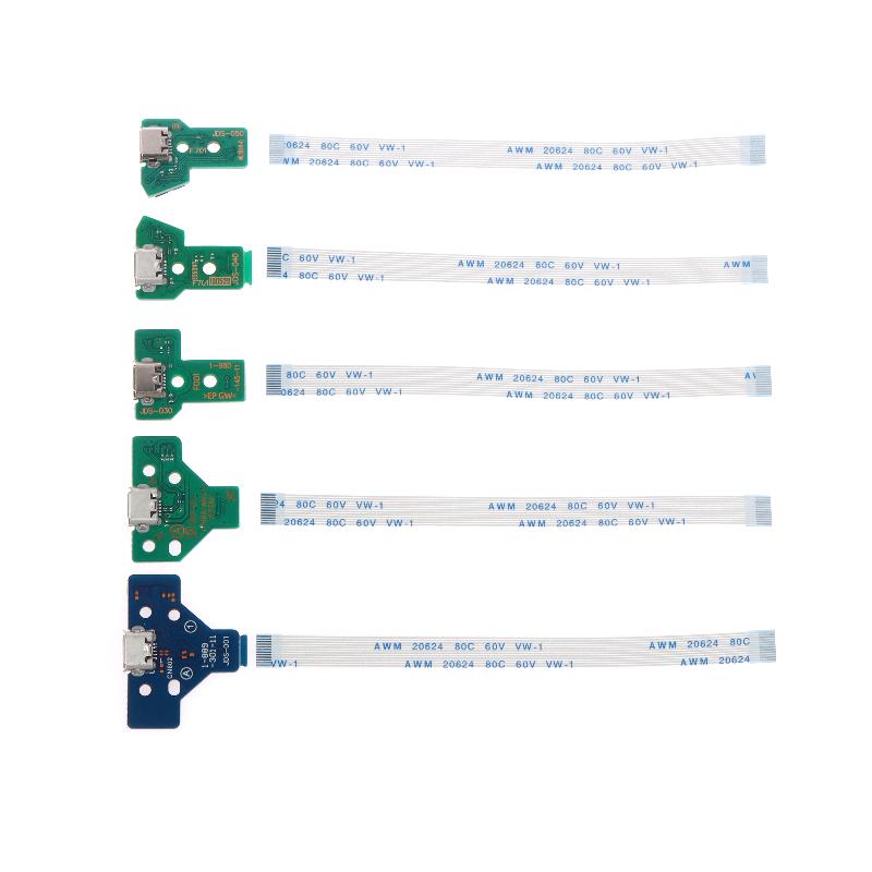 1 Sada DIY Nabíjecí port s flex kabelem Náhrada pro Jds-001 011 030 040 050 Deska pro rychlé nabíjení Type-C pro Ovladač