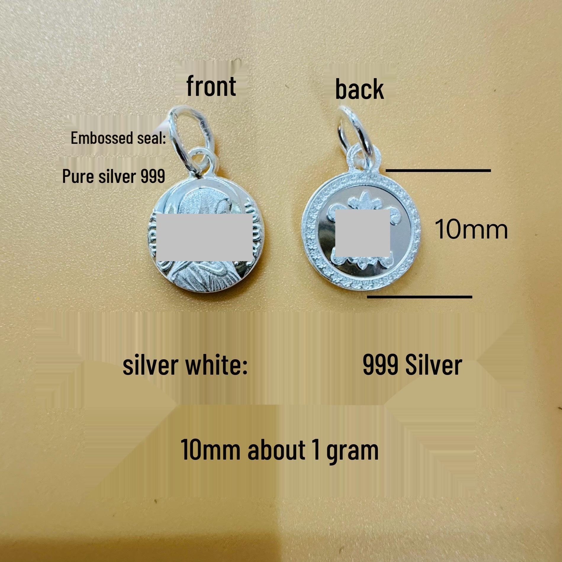 Серебряный Трансграничный Кулон Бутиковая Бижутерия Pure Silver