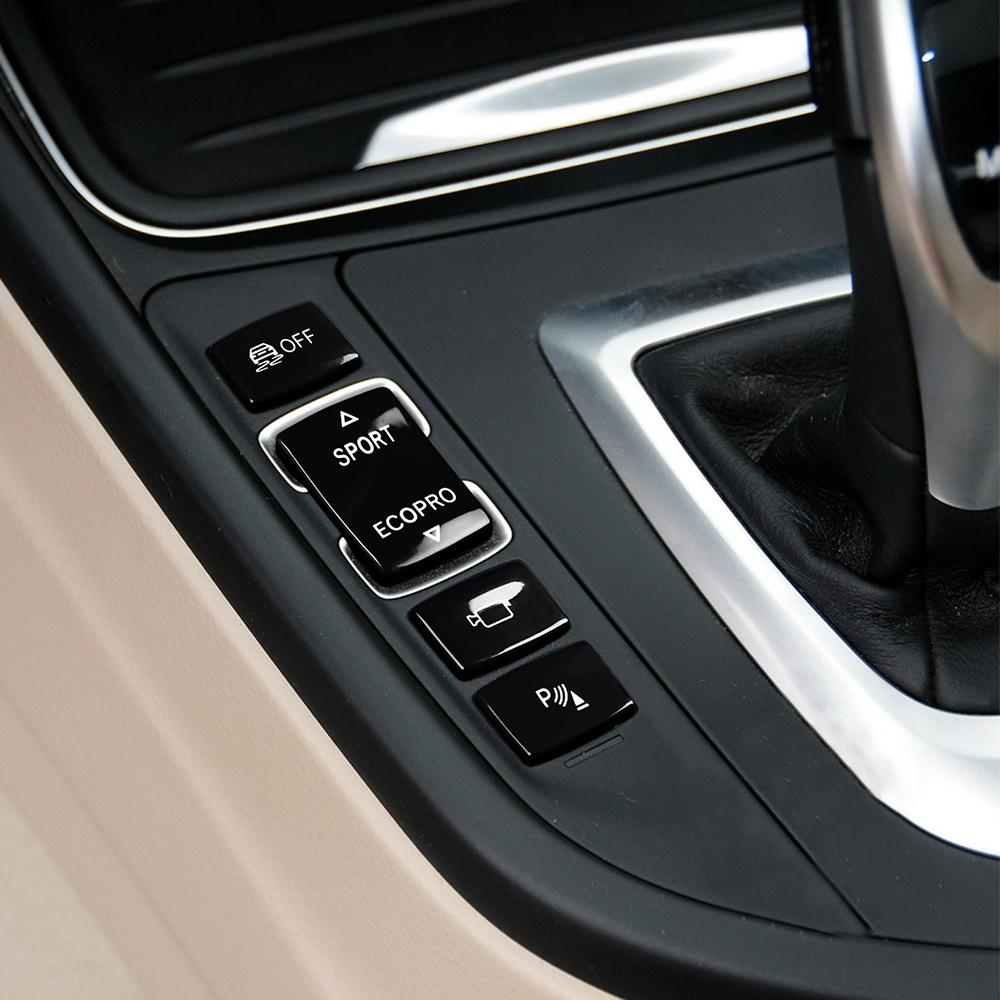 1 Set Car Gear Shift Switch Button Cover For Bmw 1 2 3 4 Series