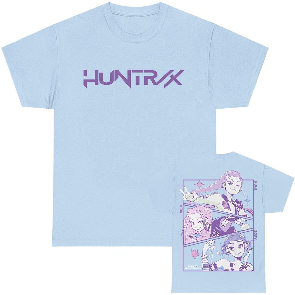 2025 Movie KPop Demon Hunters Tshirts Summer Cotton Loose Male T-shirt Unisex Streetwear Hip Hop Fashion Casual T Shirt Men Tees