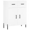 Sideboard White 69.5 x 34 x 90 cm Particleboard