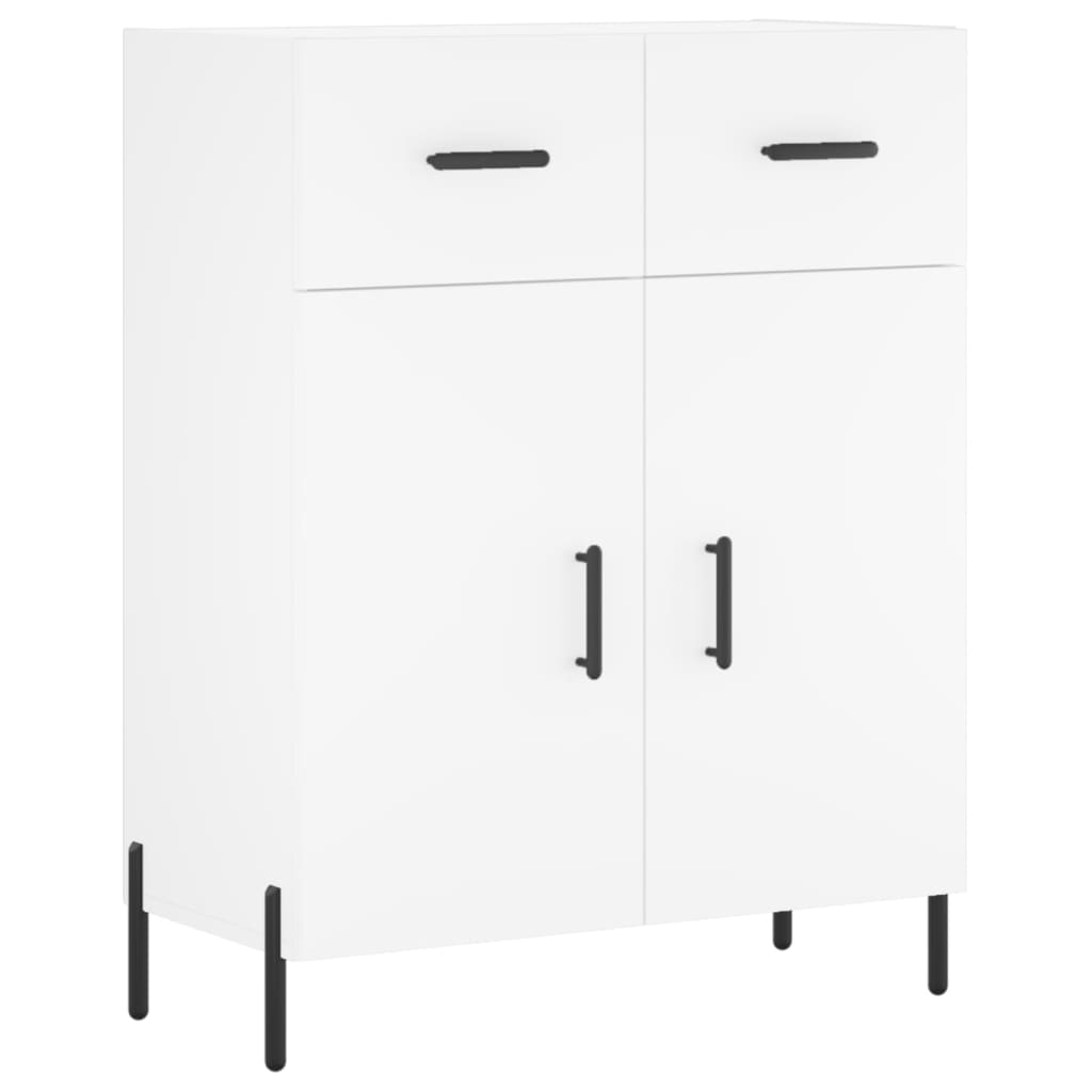 Sideboard White 69.5 x 34 x 90 cm Particleboard