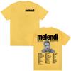 Rapper Melendi Tour Album 2025 Merch T Shirts Men Casual Oversized Cotton Tshirt Vintage High Quality Print Tshirts Streetwear
