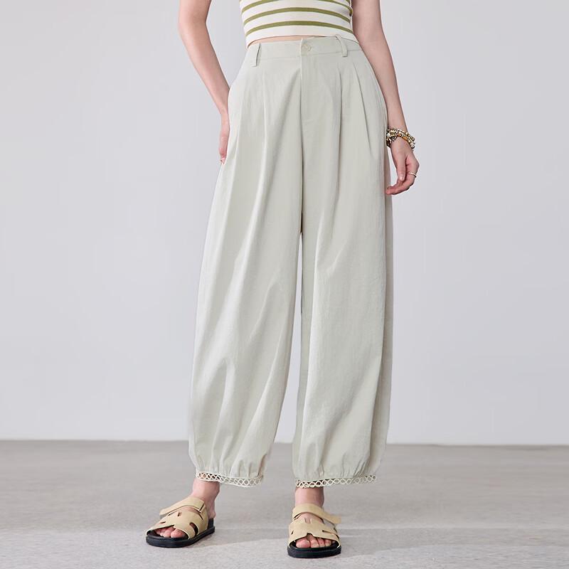 Pantaloni larghi cropped da donna Betu