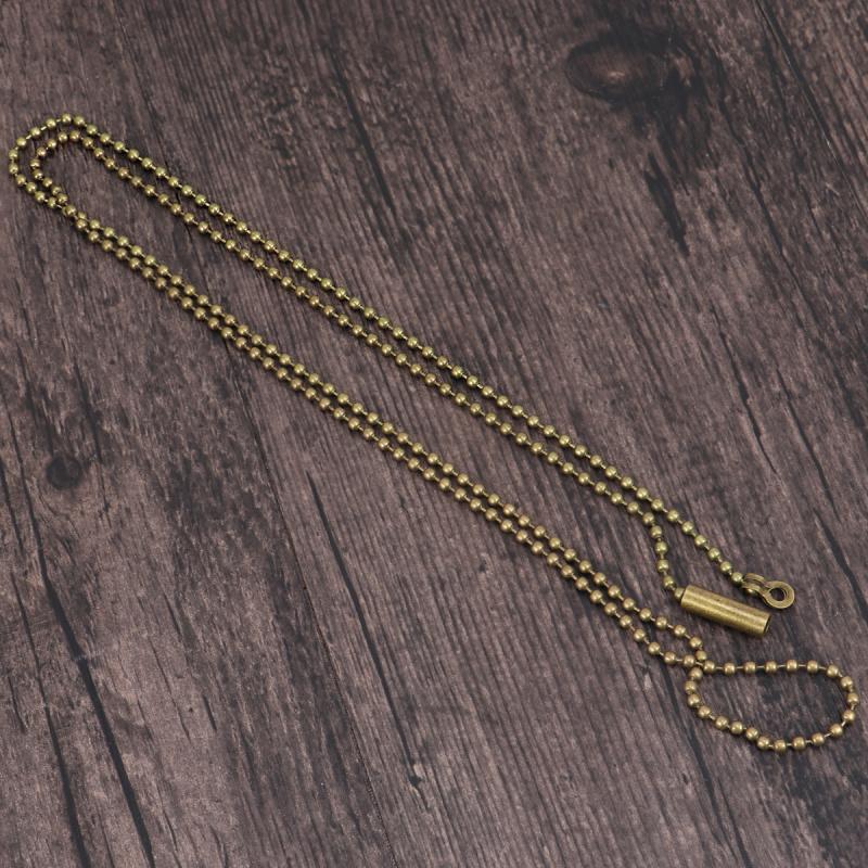 Ceiling Fan Chain Extension: Pendant Lamp Chain Extender Hanging Beaded Pendant Ornaments 2pcs for Lamp Connector