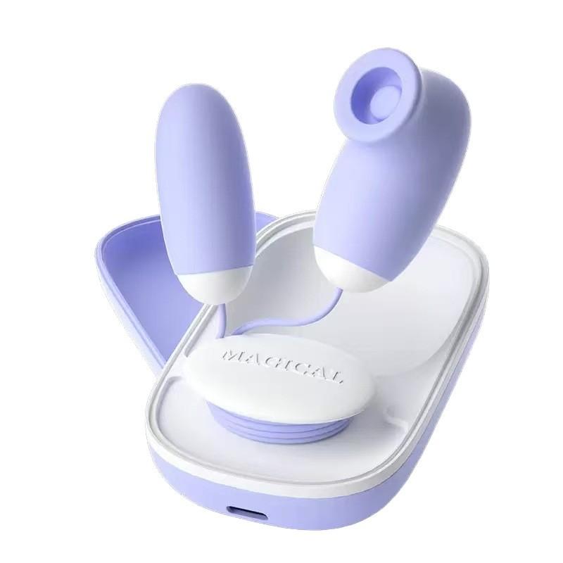 Magical Sucking Vibrating Egg Massager Clitoral Nipple Sucker Stimulator Clit G Spot Private Vibrator Sex Toys For Women