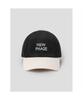 8seconds Corduroy Color Block Ball Cap Black