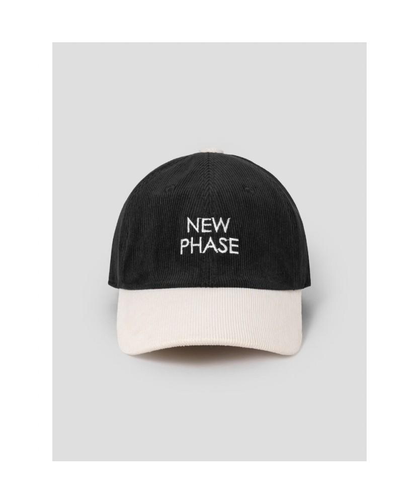 8seconds Corduroy Color Block Ball Cap Black