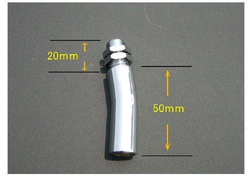 

Little Bend Extension 2.8 inches (70 mm), 0.5 x 0.5 inches (12 x 1.75 серебряный