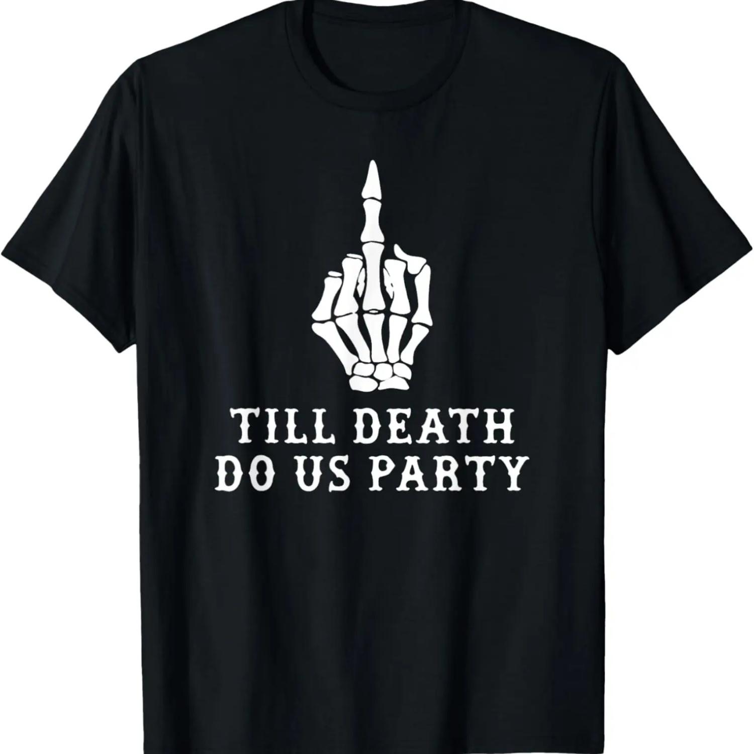 Till Death Do Us Party T-Shirt S чёрный