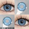 1 Pair Purple Lenses for Eyes Color Contacts Lens Anime Pink Lenses Blue Pupils for Eyes Y2K Lenses for Natur… More