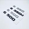 CWDRF1 3D Flat Font Letters G350 G500 G350d G55 V8 KOMPRESSOR Emblem for Mercedes Benz G Class W463 Car Trunk Nameplate Logo Sticker