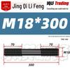 High-Strength Double-Ended Stud Bolt M12-M18 | Grade 8.8 Mold & Press Screw Rod
