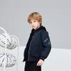 Jordan Back Logo Zip Collar Jacket Kids Jackets Black JD2042001GS-001