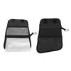 2PCS Soft Lure Storage Bag PVC Water Proof Removable Soft Bait Binder Fishing Tackle Organizer Case for Outdoor Fishing