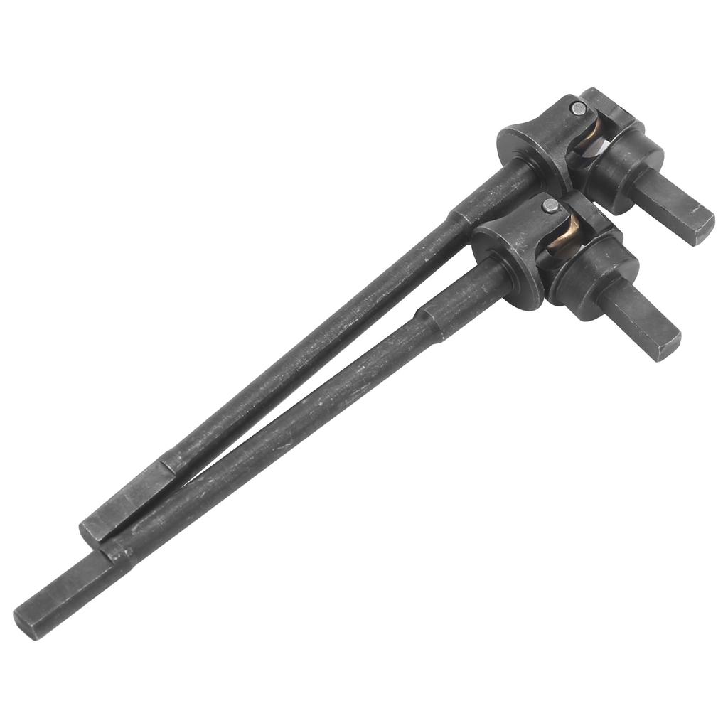 2pcs RC Hardened Steel Front Universal Driveshaft for Axial Capra 1.9 UTB 110 RC Car