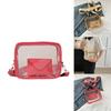 Unique Design Minimalist Shoulder Bag Trendy Street Style Pvc Crossbody Bag