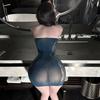 Sexy underwear slim fit hip skirt mesh clothes sexy pure desire hollow perspective abstinence uniform suit