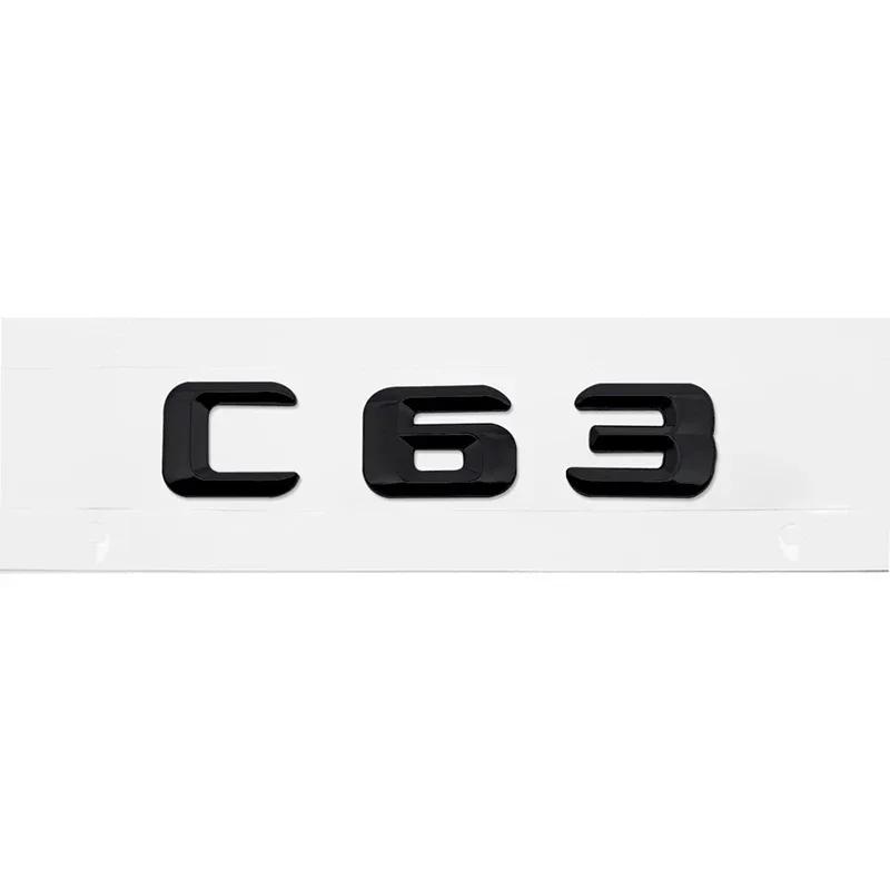 Modified Car Trunk Sticker Letter Badge Decals Decoration for Mercedes Benz C Class C32 C36 C43 C55 C63 C180 C200 C220 C230