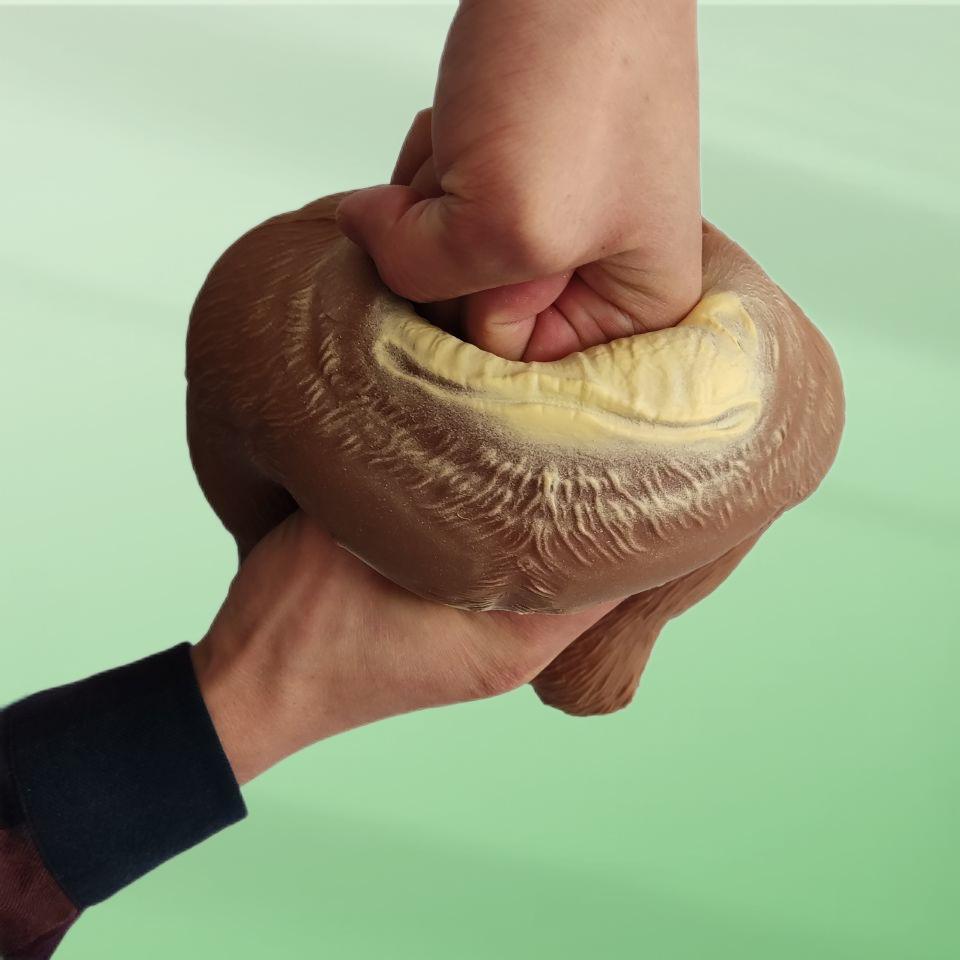 Grande gigante antiestresse orangotango brinquedo fidget macaco elástico mole gorila engraçado