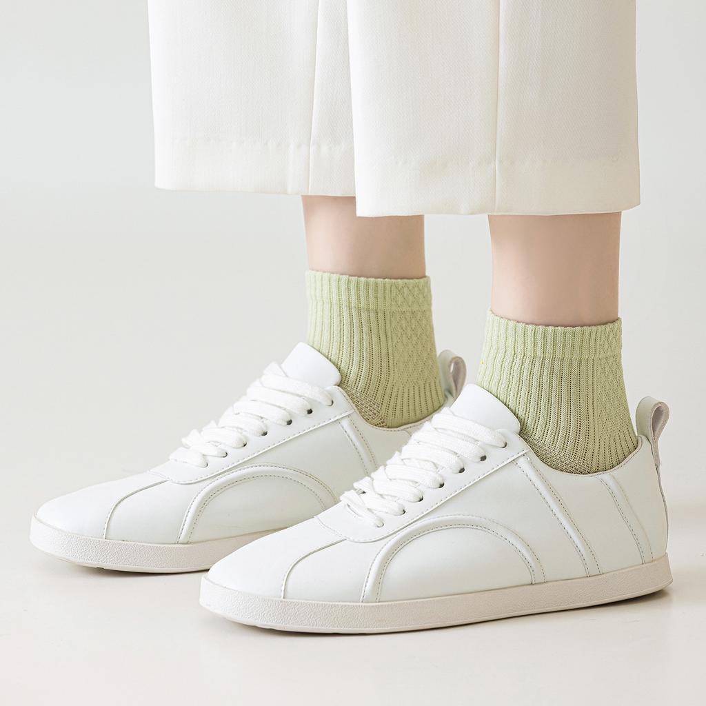 Women's Spring and Autumn Candy Sweet Mesh Breathable Tube Socks
