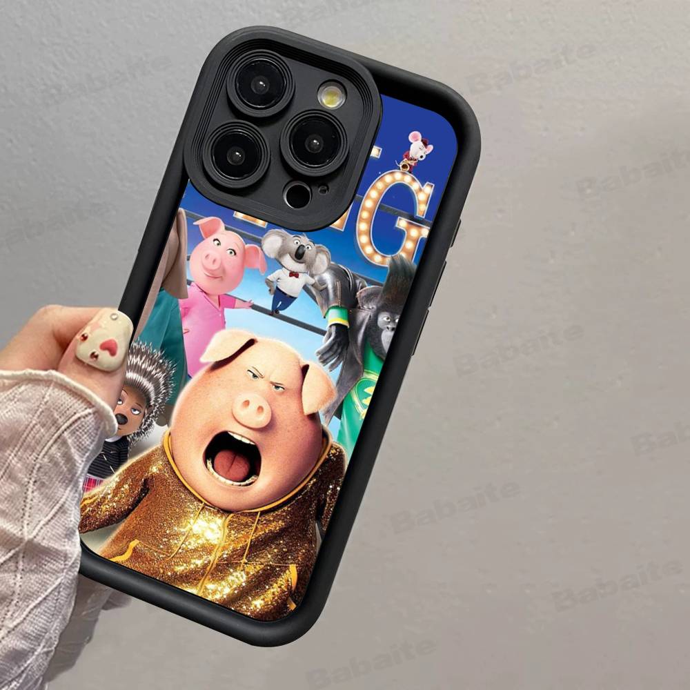 Classic Musical Movie S-Sing Phone Case For IPhone 16 15 14 Plus 13 12 11 17 Pro Max Pro Soft Cover