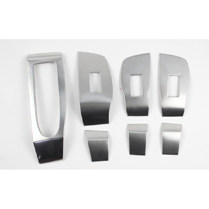 Stainless Steel Window Lift Panel Cover Trim For -2025 Mazda CX-30 CX30