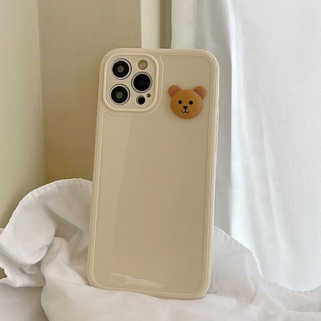 

Чехол для телефона с милым кроликом, мультяшным медведем и животными для Iphone 13 12 11 Pro Max 7 8 Plus Xr X Xs Max, мягкий милый чехол на заднюю панель For iPhone 13Pro