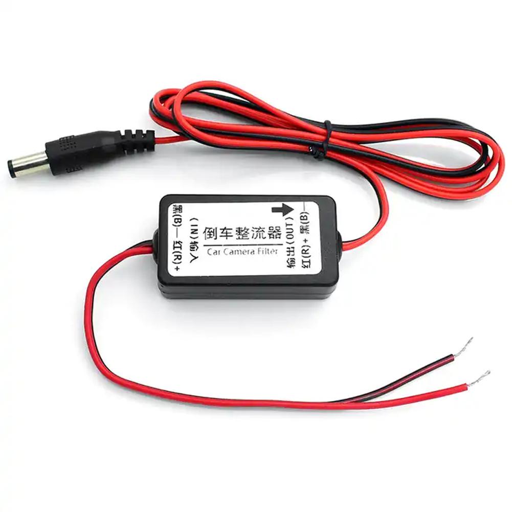 

12 В антиинтерференционный DC реле питания конденсаторный фильтр разъем автомобильный фильтр камеры для парковки автомобиля камера заднего вида