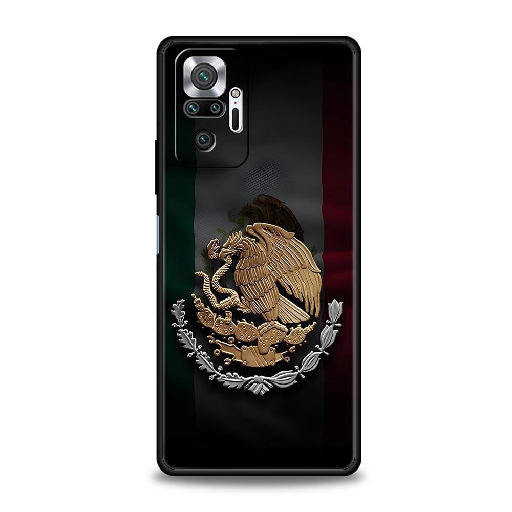 Mexico National Flag Phone Case For Xiaomi Redmi Note 14 13 12 Pro Plus 5G 9S 9 10 11 4G 14C 13C 12C 10C 9C 9A Soft Cover
